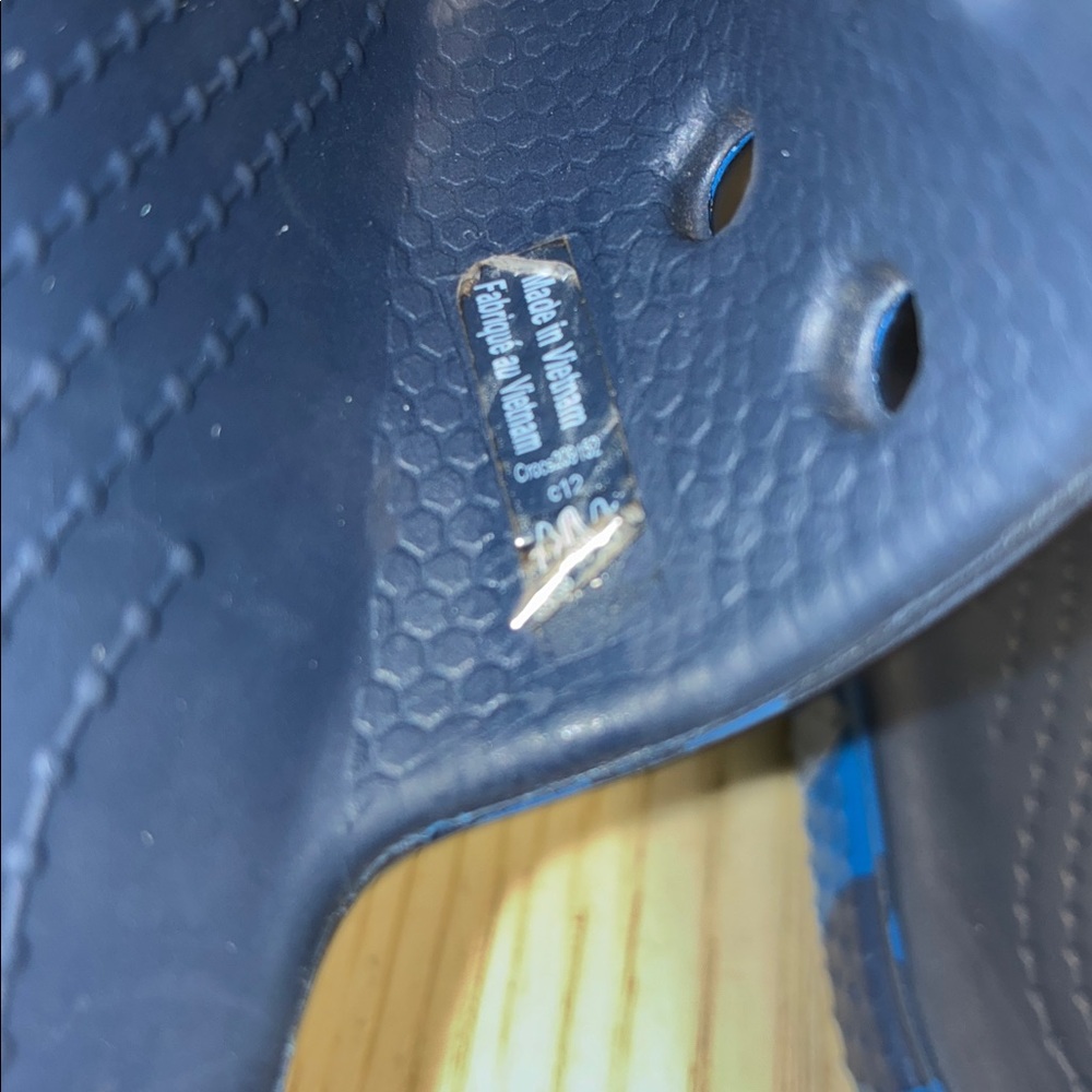 Little Boy’s Crocs Classic Slide Sandals (Navy/Camo) - Picture 8 of 11